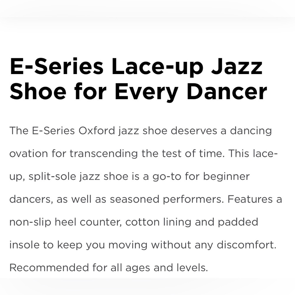 CAPEZIO jazz shoes, size 10.5M, NWT - Picture 16 of 16
